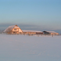 Winter Bauernhof